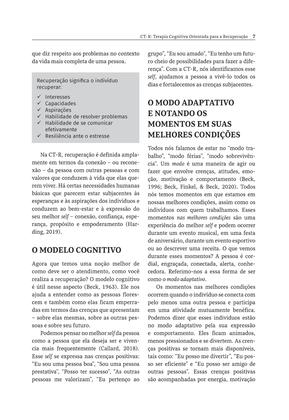 Imagem de Livro - CT-R - Terapia Cognitiva Orientada para a Recuperação