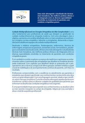Imagem de Livro - Cuidado Multiprofissional em Cirurgias Ortopédicas de Alta Complexidade