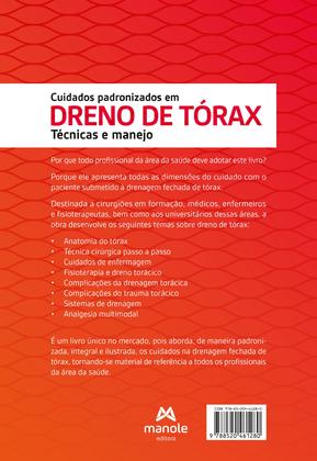 Imagem de Livro - Cuidados Padronizados em Dreno de Torax