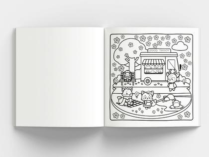 Imagem de Livro - Cute & Comfy Coloring Book for Adults - Fofo e Aconchegante - Livro de Colorir Adulto