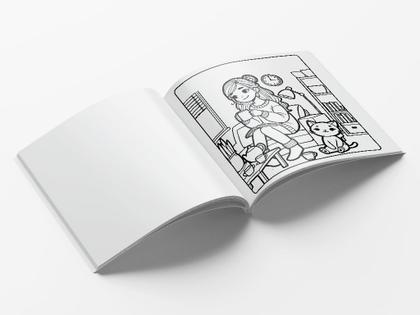 Imagem de Livro - Cute & Comfy Momentos das Meninas - Edição de Luxo - 12 Lápis de Cor