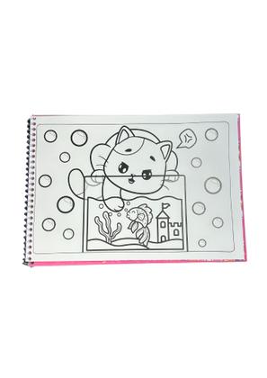 Imagem de Livro - Cute & Comfy Série BIG - Bichinhos e Coisas Fofas - Livro de Colorir Adulto - Capa Dura Holográfica