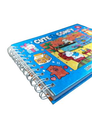 Imagem de Livro - Cute & Comfy Super Extra - Livro de Colorir Adulto - Capa Dura Holográfica