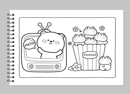Imagem de Livro - Cute & Comfy Super Special - Livro de Colorir Adulto - Momentos de Tranquilidade