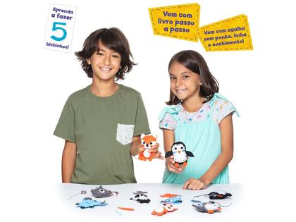 Imagem de Livro de Atividades Bichinhos de Feltro com Acessórios