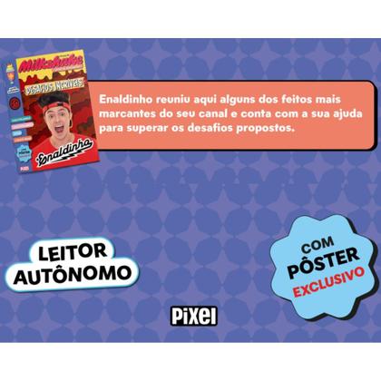 Imagem de Livro de Atividades Enaldinho: Desafios Incríveis + Pôster Exclusivo Coleção Milkshake  Editora Pixel