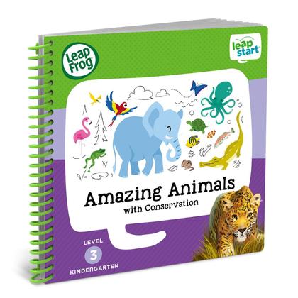 Imagem de Livro de atividades LeapFrog LeapStart para jardim de infância: Animais incríveis e conservação