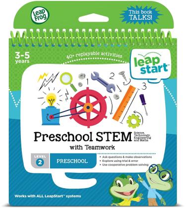 Imagem de Livro de atividades LeapFrog LeapStart Pre-Kindergarten STEM