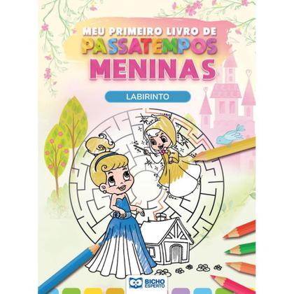 Imagem de Livro de Atividades Passatempo Meninas 16 Páginas - 4 Títulos - Pacote com 4 Unidades