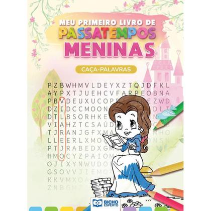 Imagem de Livro de Atividades Passatempo Meninas 16 Páginas - 4 Títulos - Pacote com 4 Unidades