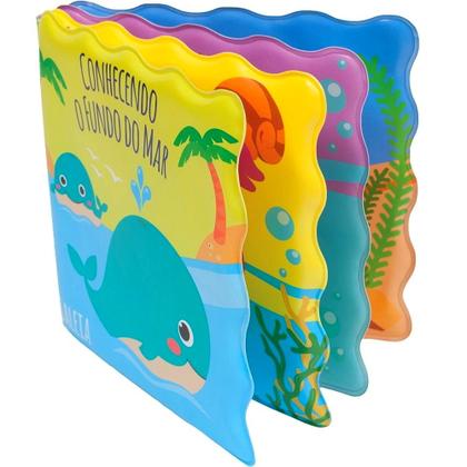 Imagem de Livro de Banho da Buba para Bebês Fundo do Mar