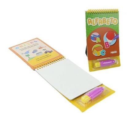 Imagem de Livro de Colorir  Aqua Book Alfabeto com Pincel