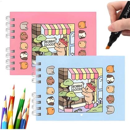 Imagem de Livro De Colorir Bobbie Goods 50 Páginas Bob Gods Capa Dura