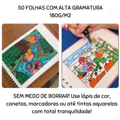 Imagem de Livro De Colorir Bobbie Goods 50 Páginas Bob Gods Capa Dura