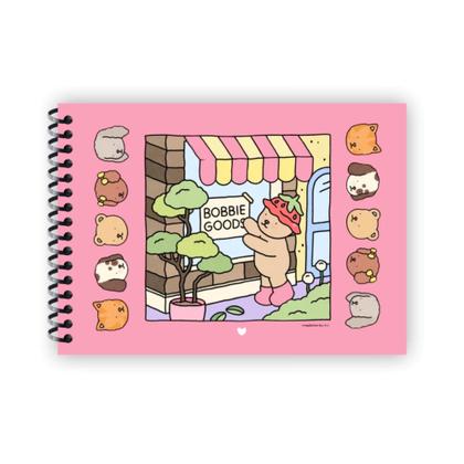 Imagem de Livro de Colorir Bobbie Goods Capa Dura 50 Folhas Caderno de Desenho Pintura