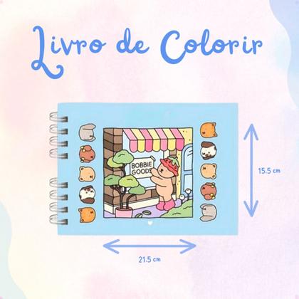 Imagem de Livro de Colorir Bobbie Goods Capa Dura 50 Páginas de Desenhos Criativos