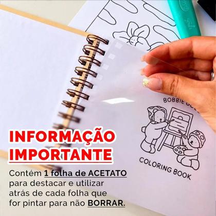 Imagem de Livro De Colorir Bobbie Goods Capa Dura Com Desenhos Variado
