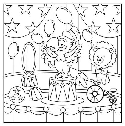 Imagem de Livro De Colorir Bobbie Goods Tik Tok 48 Páginas Folha 150 Gm2 + 24 Canetinhas Ponta Dupla