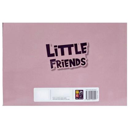Imagem de Livro de Colorir Little Friends Coleção Cute & Cozy 26x18cm 24 Desenhos