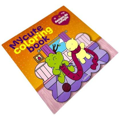 Imagem de Livro de Colorir - My Cute Coloring Book: Amigos do Coração