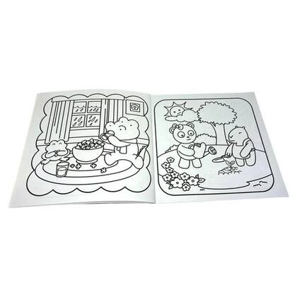 Imagem de Livro de Colorir - My Cute Coloring Book: Amigos do Coração