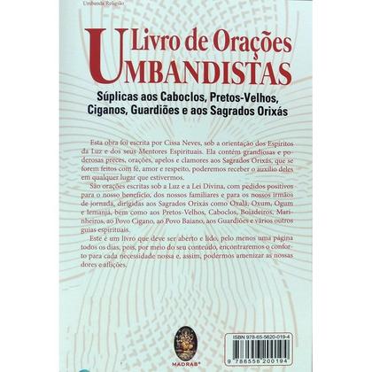 Imagem de Livro de Orações Umbandistas - MADRAS