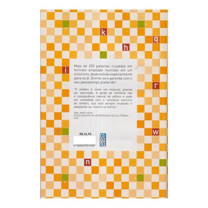 Imagem de Livro de Passatempos Coquetel +200 Palavras Cruzadas Nível Médio 