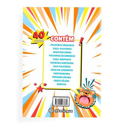 Imagem de Livro de Passatempos Coreano - Coreano na Ponta da Língua