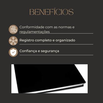 Imagem de Livro de registro específico para farmácia 100 Folhas Tamoio