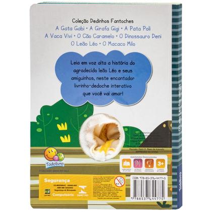 Imagem de Livro - Dedinhos fantoches: Leão Léo faz amigos, O