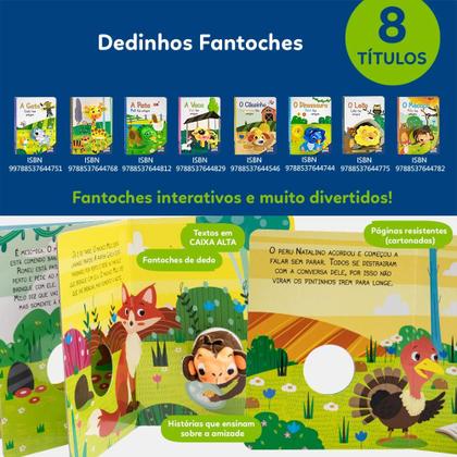 Imagem de Livro - Dedinhos fantoches: Leão Léo faz amigos, O