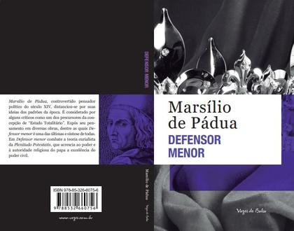 Imagem de Livro - Defensor menor - Ed. bolso