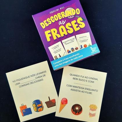 Imagem de Livro - Descobrindo as frases