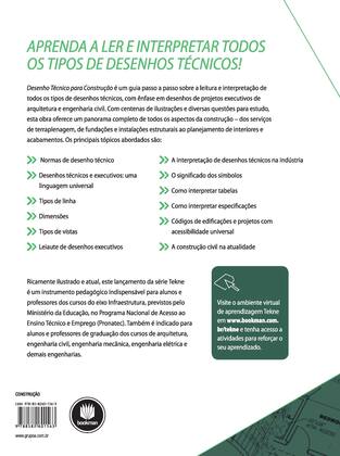 Imagem de Livro - Desenho Técnico para Construção