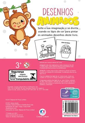 Imagem de Livro - Desenhos animados
