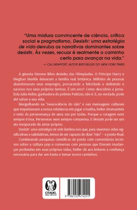 Imagem de Livro - Desistir: uma estratégia de vida