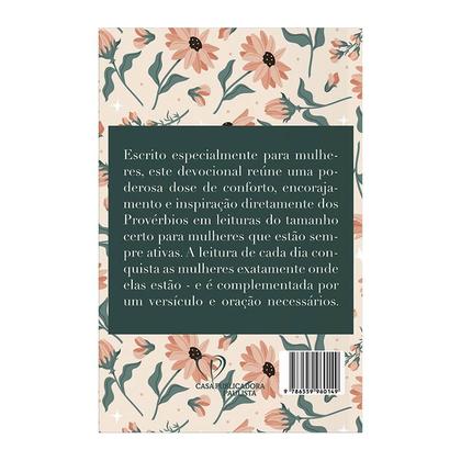 Imagem de Livro - Devocional 3 minutos de sabedoria para mulheres - lettering