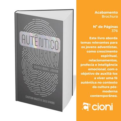 Livro Devocional Jovem 2025 Autêntico Brochura CPB - Livros de