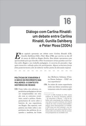 Imagem de Livro - Diálogos com Reggio Emilia