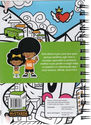 Imagem de Livro - Diário Black Power - Azul