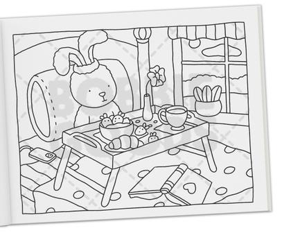 Imagem de Livro - Dias quentes (Spring-Summer): Livro de colorir oficial Bobbie Goods – Edição em capa dura com cartela de adesivos