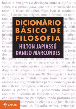 Imagem de Livro - Dicionário básico de filosofia