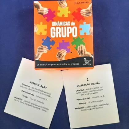 Imagem de Livro - Dinâmicas de grupo