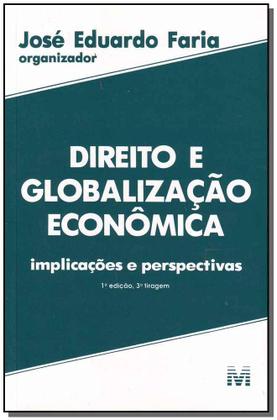 Imagem de Livro - Direito e globalização econômica - 1 ed./2015