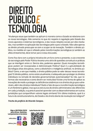 Imagem de Livro - Direito Público e Tecnologia - 1ª Ed - 2022