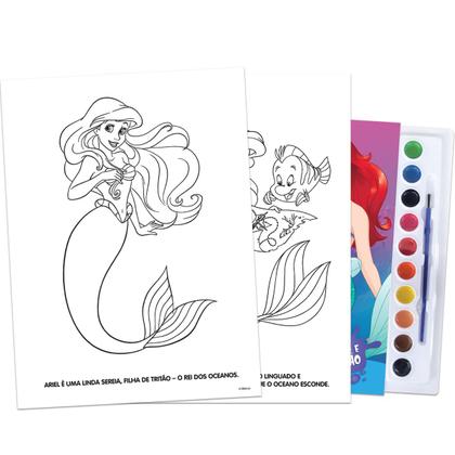 Imagem de Livro - Disney - Aquarela - A pequena Sereia