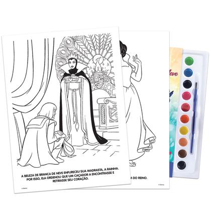 Imagem de Livro - Disney - Aquarela - Branca de Neve