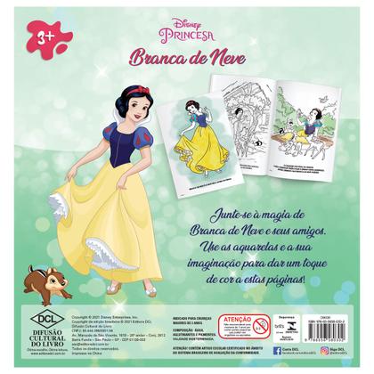 Imagem de Livro - Disney - Aquarela - Branca de Neve