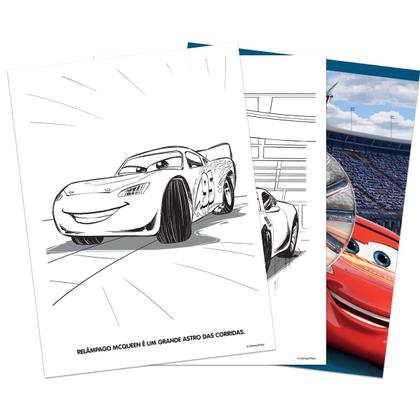 Imagem de Livro - Disney - Cores - Carros 3