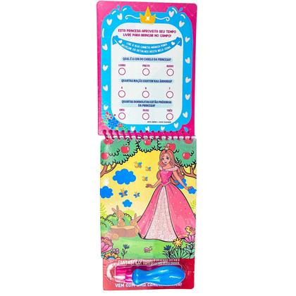 Imagem de Livro - Diversão com Água - Kit com 3 Aquabooks Meninas